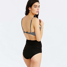 Hot Women Sexy Wire Free Black Swimsuit Ladies Bikinis Set Tanga triangle Swimwear Girls New BikiniC323 CF