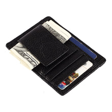 Men Wallet Short Skin Wallets Purses Leather Money Clips Sollid Thin Wallet For Men Bolsa CF
