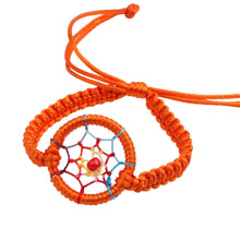 Handmade Bracelet Women Bangle Weave Bracelets s Campanula Dream Catcher Charm For Girl CF