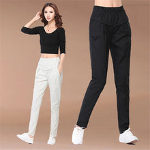Hot  Women Solid Harem Pants Elastic Waist Solid Color Trousers  Summer Fashion Casual Single Pant Pantalon 31682 SM6
