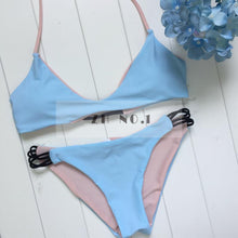 Hot Swimwear Bandage Bikini Sexy Beach Swimwear Women Swimsuit Bathing Suit Brazilian Bikini Set print Biquini N93 CF