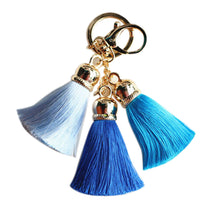 Ice Silk Tassel Pompom Car Keychain Handbag Key Ring Chaveiro Cute Key Chain Bag Car Ornaments Pendant Best Gifts CF
