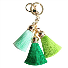 Ice Silk Tassel Pompom Car Keychain Handbag Key Ring Chaveiro Cute Key Chain Bag Car Ornaments Pendant Best Gifts CF