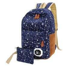 Korean Style DoubleShoulder Book Bags Girls Women Dots Printing Schoolbag School Students Backpacks CF