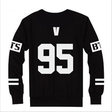 Kpop BTS Bangtan Boys JUNG KOOK JHOPE JIN JIMIN V SUGA Sweatshirt Suit Black Autumn long sleeve hoody Outerwears Clothing 70102 SM6