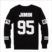 Kpop BTS Bangtan Boys JUNG KOOK JHOPE JIN JIMIN V SUGA Sweatshirt Suit Black Autumn long sleeve hoody Outerwears Clothing 70102 SM6