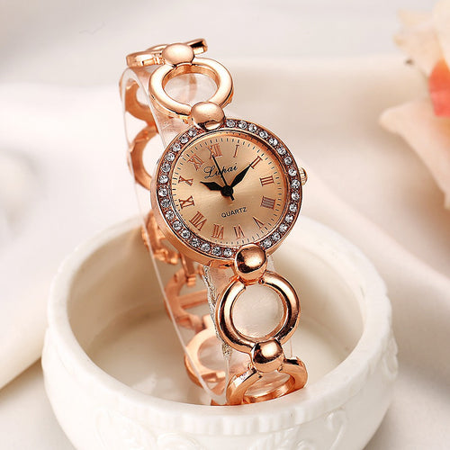 LVPAI Luxury Women Watch Women Quartz Wristwatch Ladies Dress Watch Reloj Mujer Montre watches Gold CF