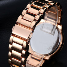 LVPAI Gold Silver Women Dress Watch Luxury Stainless Steel Quartz Clocks Ladies Girl Dress Relogio feminino CF