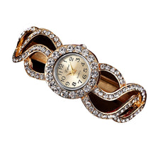 LVPAI Luxury Women Watches Bracelet Rhinestone Crystal Dress Clock Bangle Watch Famous Gift Relogio Feminino CF