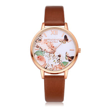 LVPAI Watches Women Dress Clock Butterfly Pattern Ladies Gift Quartz Watch Relogio Feminino CF