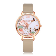 LVPAI Watches Women Dress Clock Butterfly Pattern Ladies Gift Quartz Watch Relogio Feminino CF