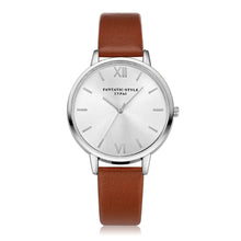 LVPAI Watches Women Dress Clock PU Leather Band Quartz Ladies Gift Watch Relogio Feminino CF