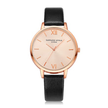 LVPAI Watches Women Dress Clock PU Leather Band Elegant Quartz Wristwatch Ladies Gift Relogio Feminino CF