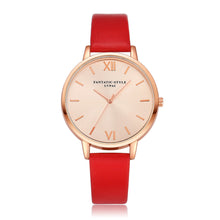 LVPAI Watches Women Dress Clock PU Leather Band Elegant Quartz Wristwatch Ladies Gift Relogio Feminino CF