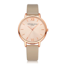 LVPAI Watches Women Dress Clock PU Leather Band Elegant Quartz Wristwatch Ladies Gift Relogio Feminino CF