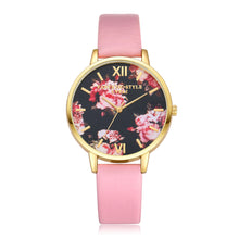 LVPAI Watches Women Relogio Feminino PU Leather Band Ladies Dress Clock Gift Quartz Watches CF