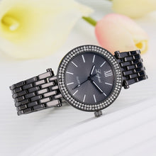 LVPAI Watches Women Rhinestone Crystal Elegant Dress Gold Silver Clock Ladies Watch Gift Relogio Feminino CF