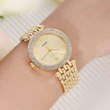 LVPAI Watches Women Rhinestone Crystal Elegant Dress Gold Silver Clock Ladies Watch Gift Relogio Feminino CF