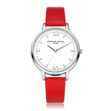 LVPAI Women Watches Retro Design PU Leather Band Dress Clock Elegant Analog Quartz Watch Relogio Feminino CF