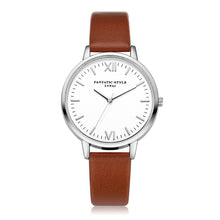 LVPAI Women Watches Retro Design PU Leather Band Dress Clock Elegant Analog Quartz Watch Relogio Feminino CF