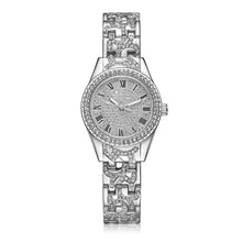 LVPAI Band Women Watches Gold Silver Rhinestone Crystal Analog Quartz Watch Clock Ladies Gift Relogio CF