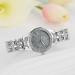 LVPAI Band Women Watches Gold Silver Rhinestone Crystal Analog Quartz Watch Clock Ladies Gift Relogio CF
