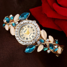LVPAI Bangle Watch Luxury Rhinestone Crystal Bracelet Watches Clock Wristwatch Relogio Feminino CF