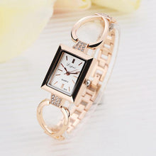 LVPAI Stainless Steel Gold & Silver Wrist Watches Women Rhinestone Quartz Clock Ladies Dress Watch CF