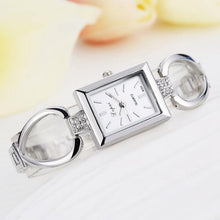 LVPAI Stainless Steel Gold & Silver Wrist Watches Women Rhinestone Quartz Clock Ladies Dress Watch CF