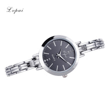 LVPAI Watches Women Simple Temperament Silver Classic Watch Ladies Quartz Clocks Stainless Steel Thin Band Montre CF