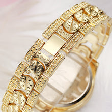 LVPAI Famous Watch Luxury Women Quartz Dress Wristwatch Date Clock Gold Silver Crystal Montre CF