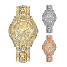 LVPAI Famous Watch Luxury Women Quartz Dress Wristwatch Date Clock Gold Silver Crystal Montre CF