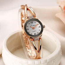 LVPAI Watches Women Luxury Gold Wristwatch Quartz Watch Electronics Women Dress Watches Bracelet Reloj CF