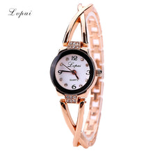 LVPAI Watches Women Luxury Gold Wristwatch Quartz Watch Electronics Women Dress Watches Bracelet Reloj CF