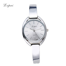 LVPAI Watches Gold Silver Women Bracelet Dress Quartz Clock Stainless Steel Band Gift Relogio Feminino CF