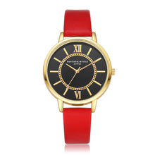 LVPAI Watches Women Relogio Feminino PU Leather Quartz Clock Ladies Dress Gift Bracelet Watches CF