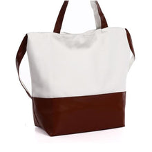 Large Space Women Canvas Handbag Zipper Shopping Shoulder Bag Paris Eiffel Tower Print Girls Beach Bolsos Casual Tote CF