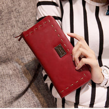 Long Purse Women Wallet Ladies Korean Style Zipper Coin Purses Wallets Famous Handbag Bolsa Feminina CF