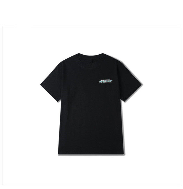 Loose Couple T-shirt  Summer Short Sleeves Clothes Seize The Day Letter T-shirts Casual Plus Size Top Tee 33036 SM6