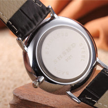 Lovers Women Men PU Leather Band Vintage Design Quartz Watch Couple Analog Clock Relogio CF