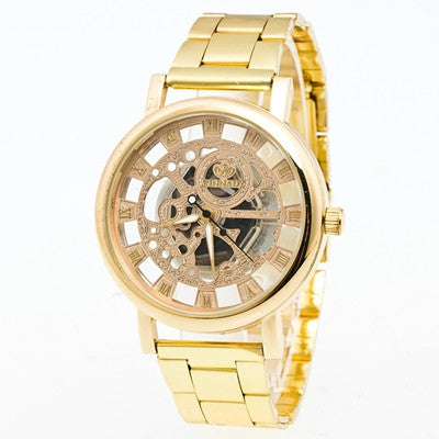 Luxury Boys Stainless Steel Pointer Quartz Wrist Watch CF