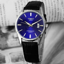Luxury Men Watch Casual Business Sport Leather Watches with Calendar Quartz Men Date Wristwatch Military Relogio Masculino CF