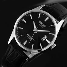 Luxury Men Watch Casual Business Sport Leather Watches with Calendar Quartz Men Date Wristwatch Military Relogio Masculino CF