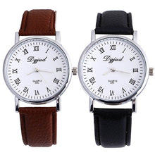 Luxury Men Watch Faux Leather Sport Watch Analog Quartz Wrist Watch Military Hour Business Casual Relogio CF