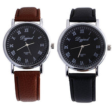 Luxury Men Watch Faux Leather Sport Watch Analog Quartz Wrist Watch Military Hour Business Casual Relogio CF