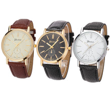 Luxury Reloj Women Men Leather Watch Analog Quartz Vogue WristWatch Military Masculino Hours CF