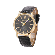 Luxury Reloj Women Men Leather Watch Analog Quartz Vogue WristWatch Military Masculino Hours CF