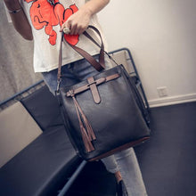 Luxury Handbags Women Bags Designer Messenger Bucket Vintage Retro Big Simple PU Leather Shoulder Crossbody Bag bolsos mujer CF