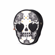 Luxury Handbags Women Crossbody Bags Designer Black Skull Shoulder Messenger Bag Handbag Purse Bolsos Femenina CF