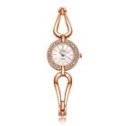 Luxury Lvpai Women Watches Quartz Analog Clock Gold Solver Stainless Steel Rhinestone Crystal Wrist Watch Relogio CF